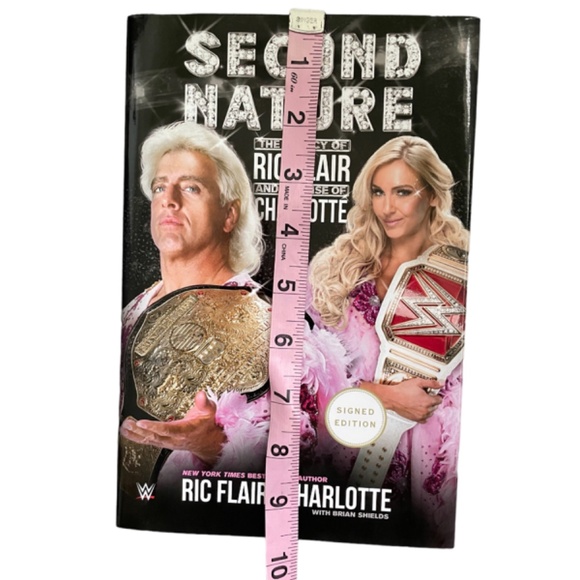 Second Nature Legacy of Ric Flair and Charlotte Signed Edition Book - Picture 5 of 6